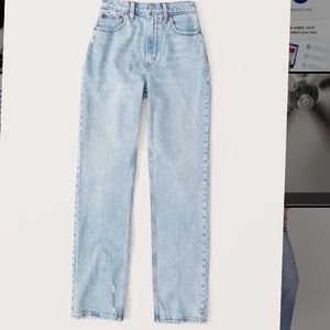 🌟 Abercombie & Fitch 90s straight jeans 🌟